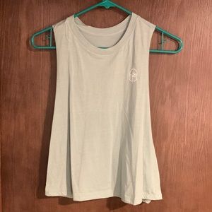 Green Titan workout tank